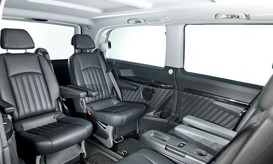 Mercedes Benz Viano, 6+ 1 seats (interior view 2+2+3 seats) - Picture of  Bucharest, Romania - Tripadvisor